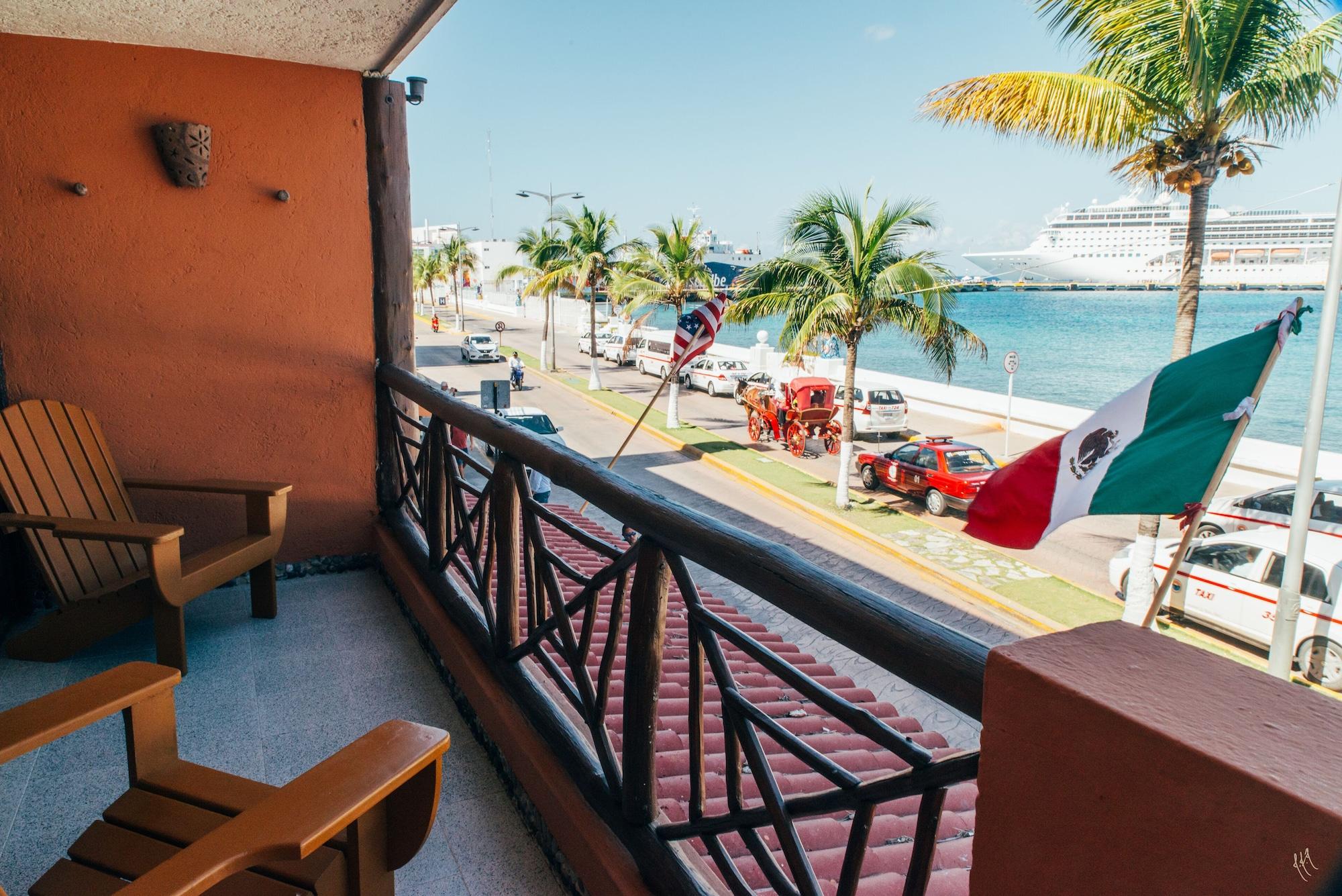 Hotel Boutique Vista Del Mar Косумель Экстерьер фото
